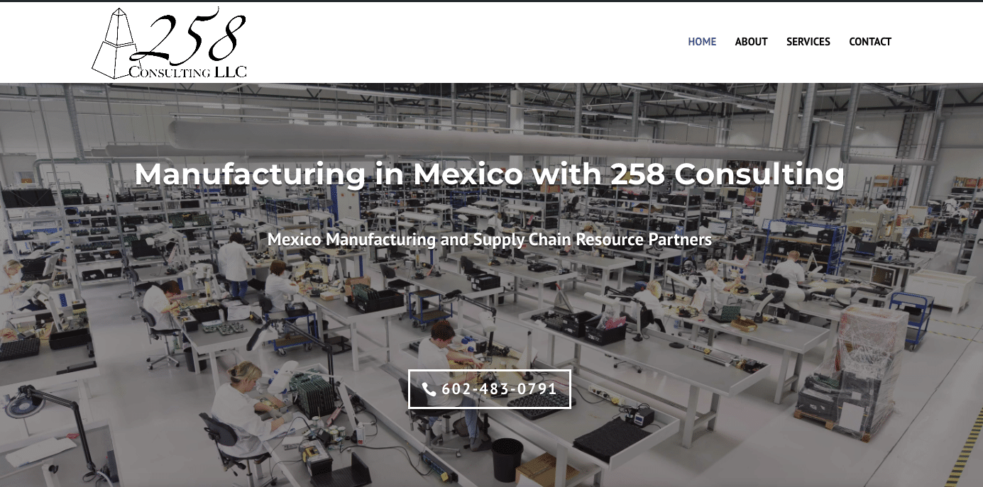 258 Consulting, Mexico Manufacturing and Supply Chain Sourcing