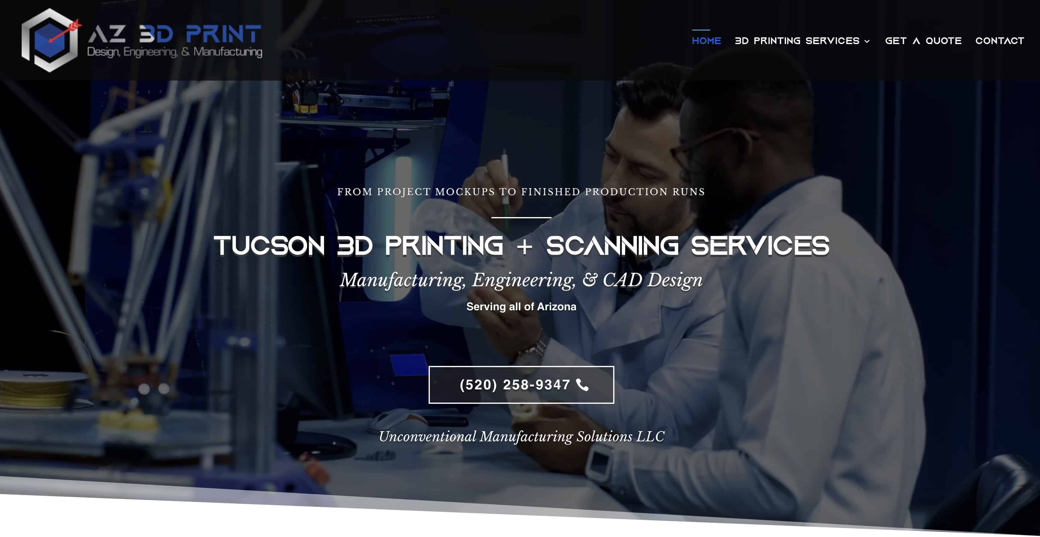 3D Commercial Printing, 3D Scanning, Prototypes, CAD, www.az3dprint.com