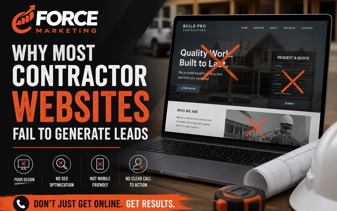 Blog Image, Websites for Contractors by eForce Marketing